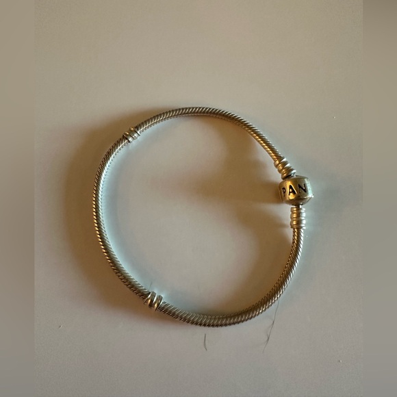 Pandora Silver Bracelet with 8 charms - Picture 2 of 4